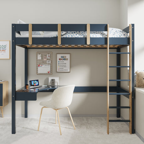 Kids single bunk beds, perfect for space-saving and offering a fun, functional sleep setup.