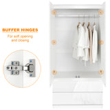 Fun and practical kids wardrobe with drawers for organized storage and easy access