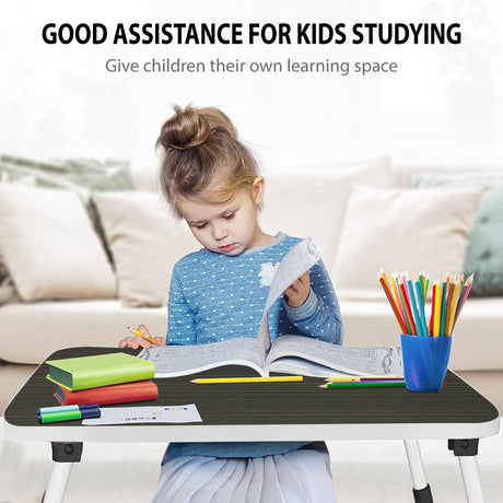 Laptop table for sale, offering great assistance for kids studying comfortably.