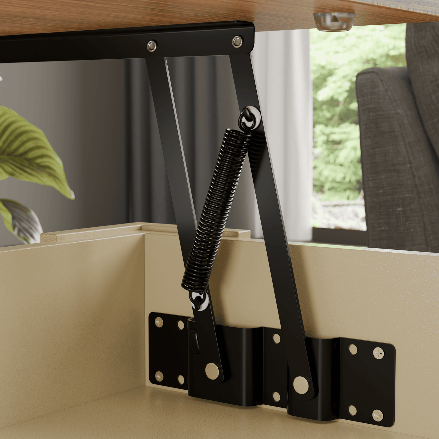 Blisswood Lift-Top Coffee Table With Storage