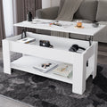 Lift Top Storage Coffee Table | Lift Up Modern Tea Table 120cm Wide