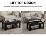 Blisswood Lift Up Modern Coffee Table with Storage