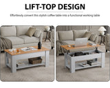 Blisswood Lift Up Modern Coffee Table with Storage