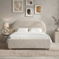 Maloye Upholstered Bed Frame Double and King Size