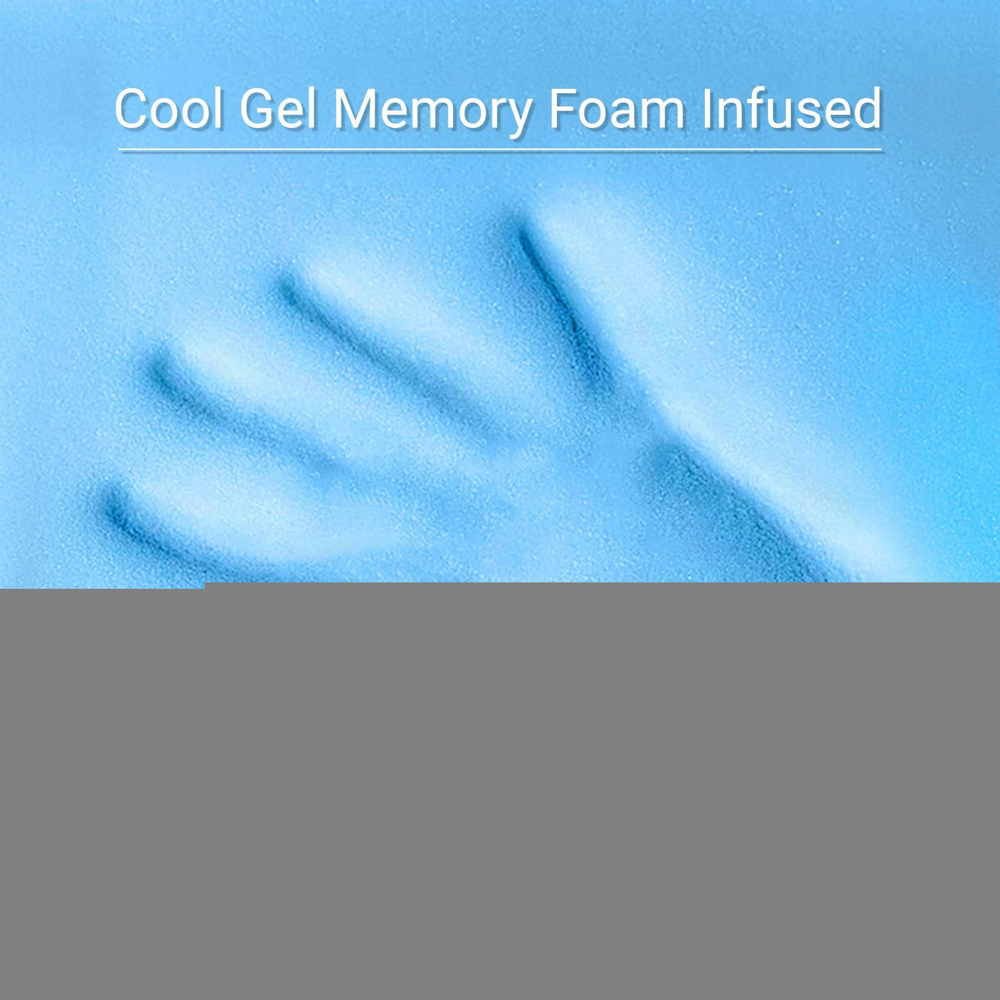 mattress memory foam mattress (3ft) with cool gel memory foam and Blisswood for enhanced comfort.
