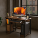 Blisswood Computer Desk With Keyboard Tray