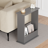 Narrow side table with a sleek design, perfect for small spaces and modern interiors.