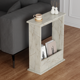 Narrow side tables for bedroom – perfect for small spaces with stylish storage.