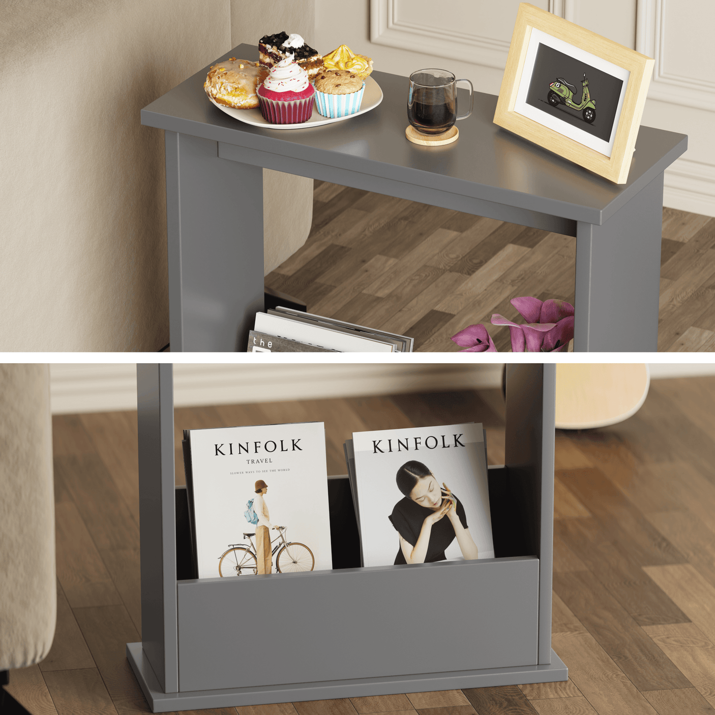 Narrow side tables for living room – sleek, space-saving designs perfect for any modern home.