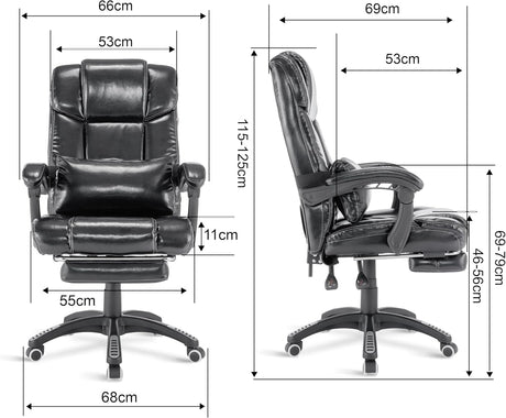 Ergonomic office chair designed for optimal comfort and support during long work hours.