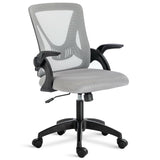 Premium office chair with grey mesh, grey-black accents, and ergonomic grey back.