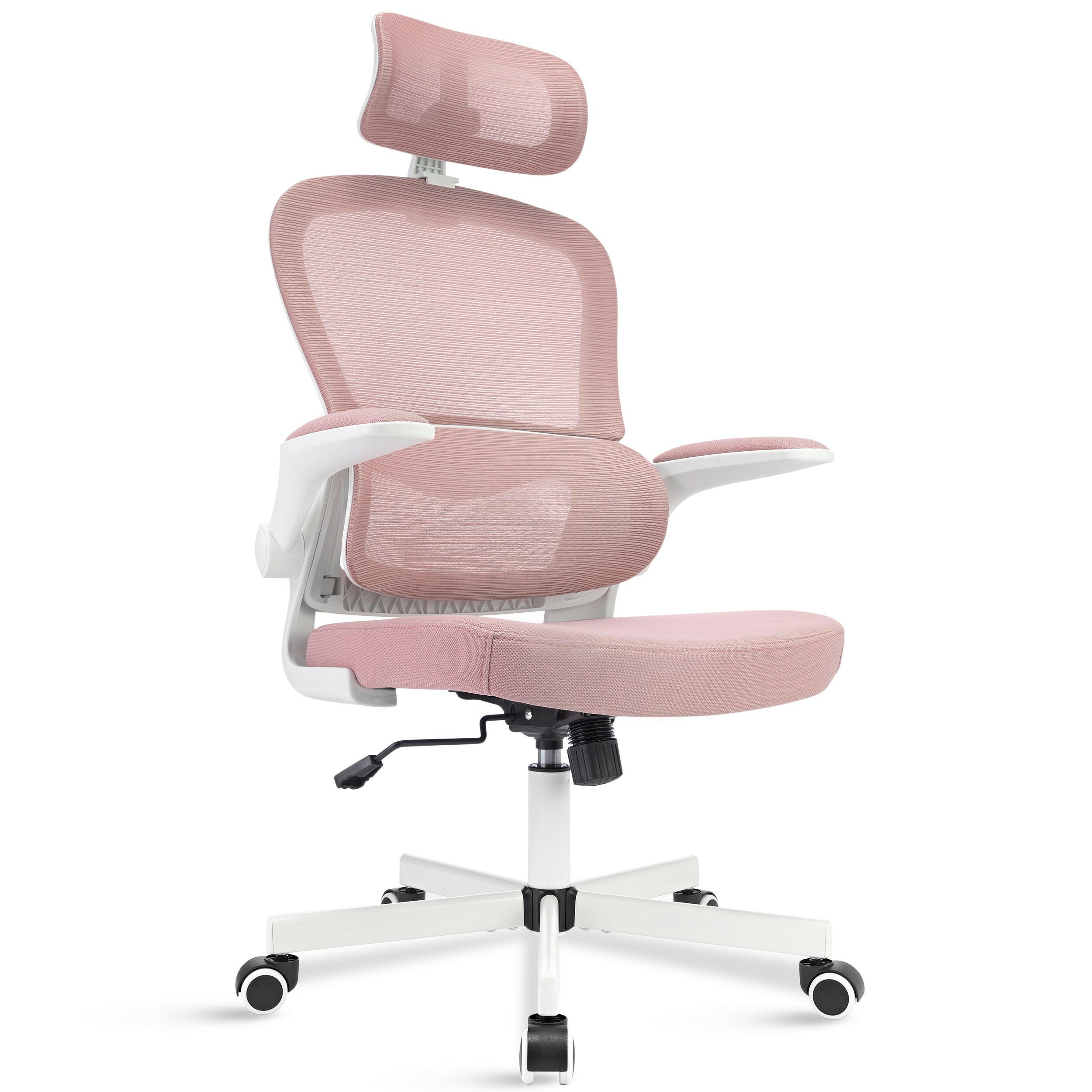 Discover Blisswood's pink high back office chair for a stylish and comfortable office.