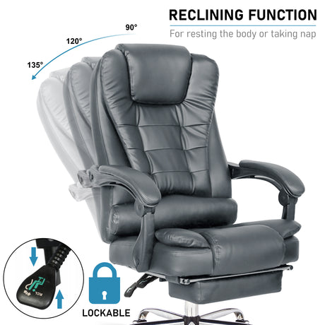 Office Chair Swivel – Ergonomic design with a smooth reclining function for ultimate comfort.