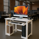 Blisswood Computer Desk With Keyboard Tray