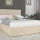 King size ottoman bed frame with spacious storage underneath, ideal for bedroom storage solutions.