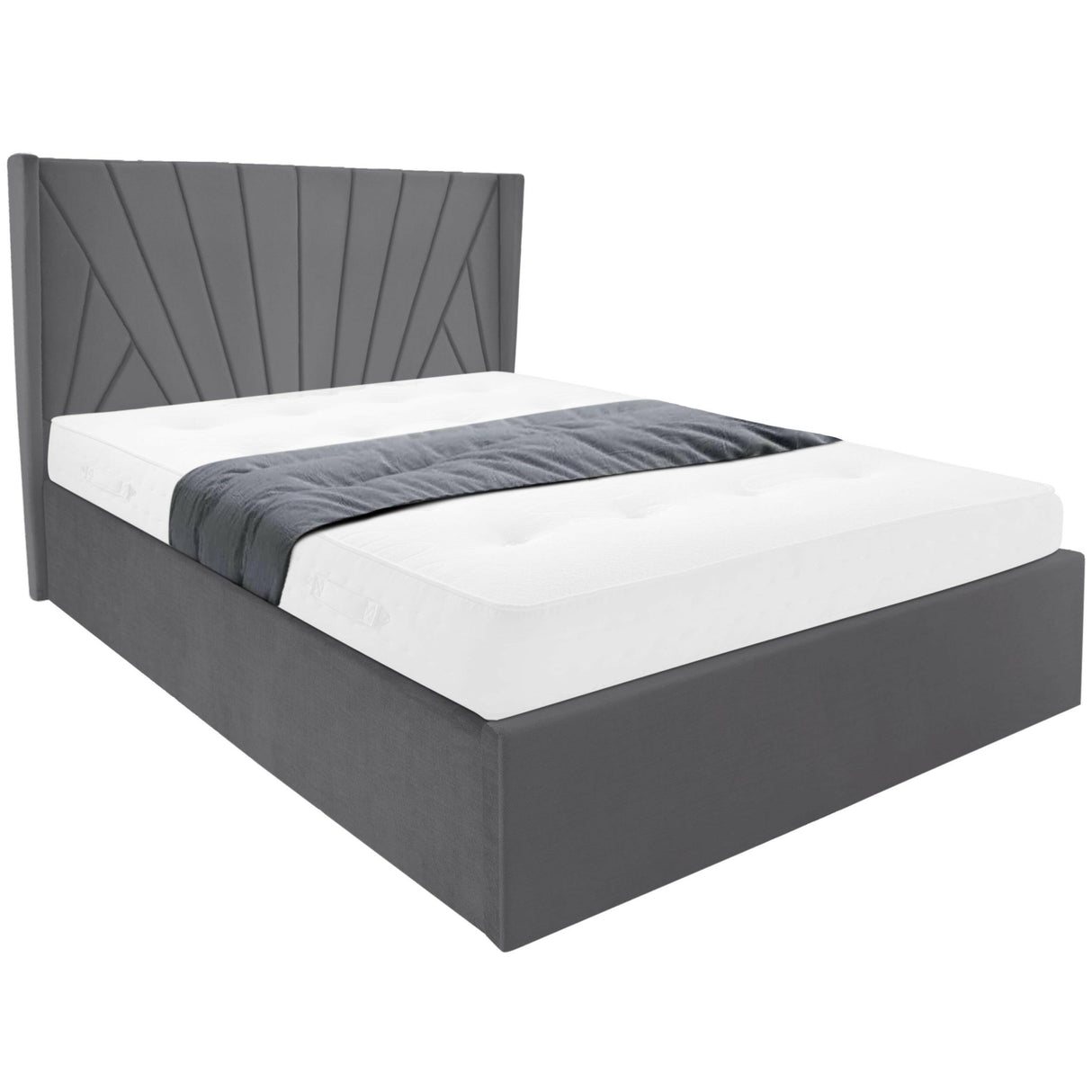 Ottoman king size bed with spacious storage and a modern sleek design for ultimate comfort