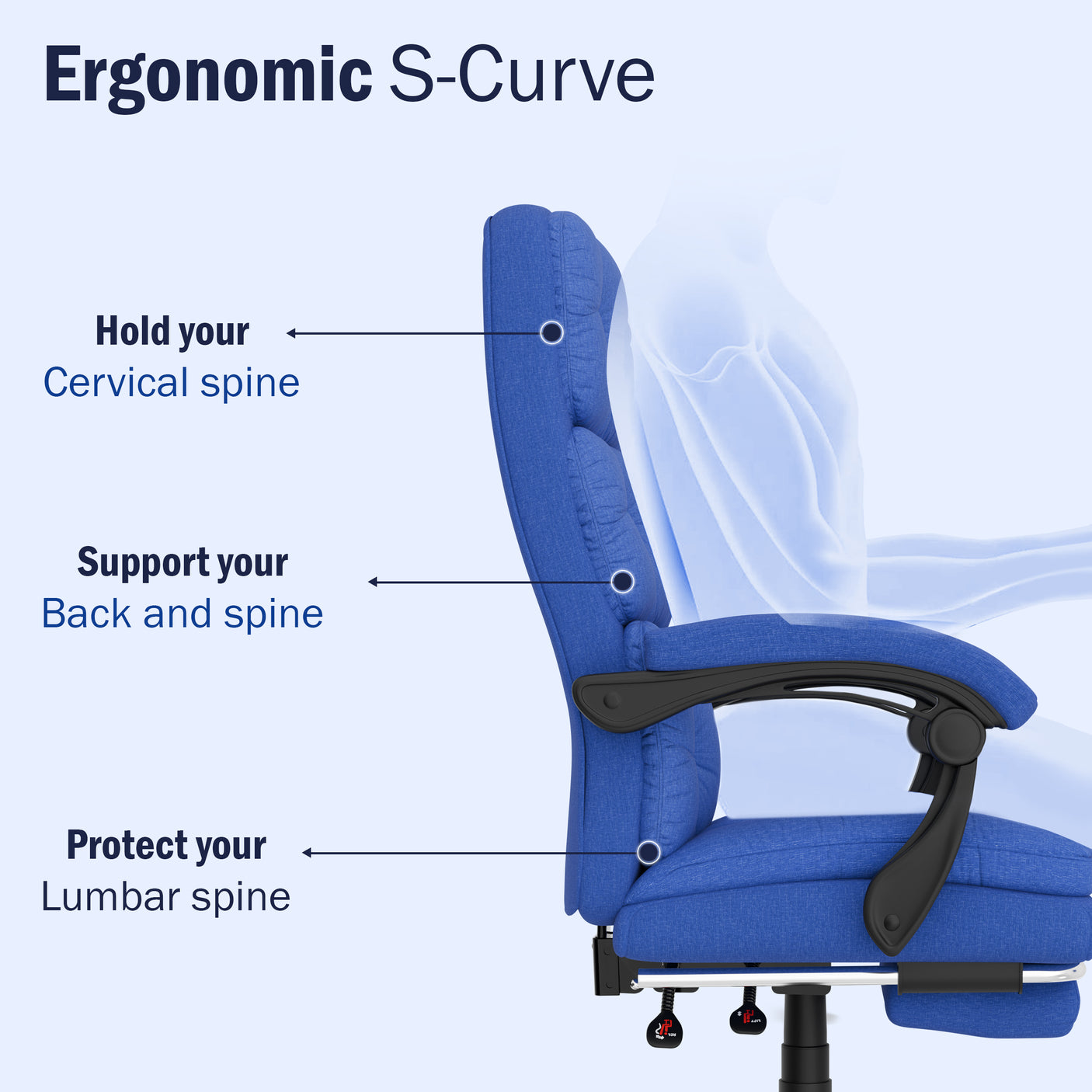 Stylish Executive Office Chair | Ergonomic Reclining Chair
