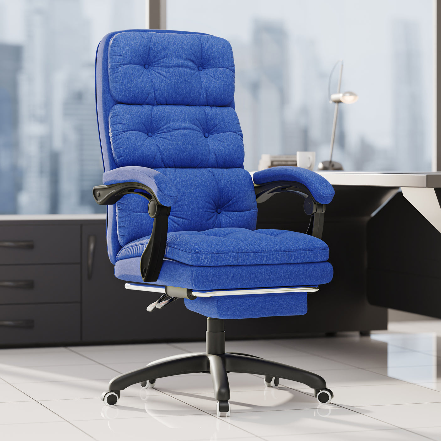 Stylish Executive Office Chair | Ergonomic Reclining Chair