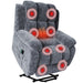 Riser Velvet Recliner Chair With Heat And Massage