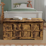 Storage Chest - Shaker Style Blanket or Toy Box With Lid & Safety Hinges