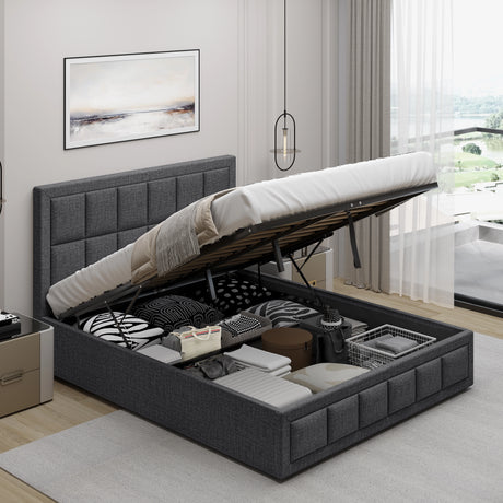 Small Double Ottoman Bed Frame - Ottoman Storage Bed