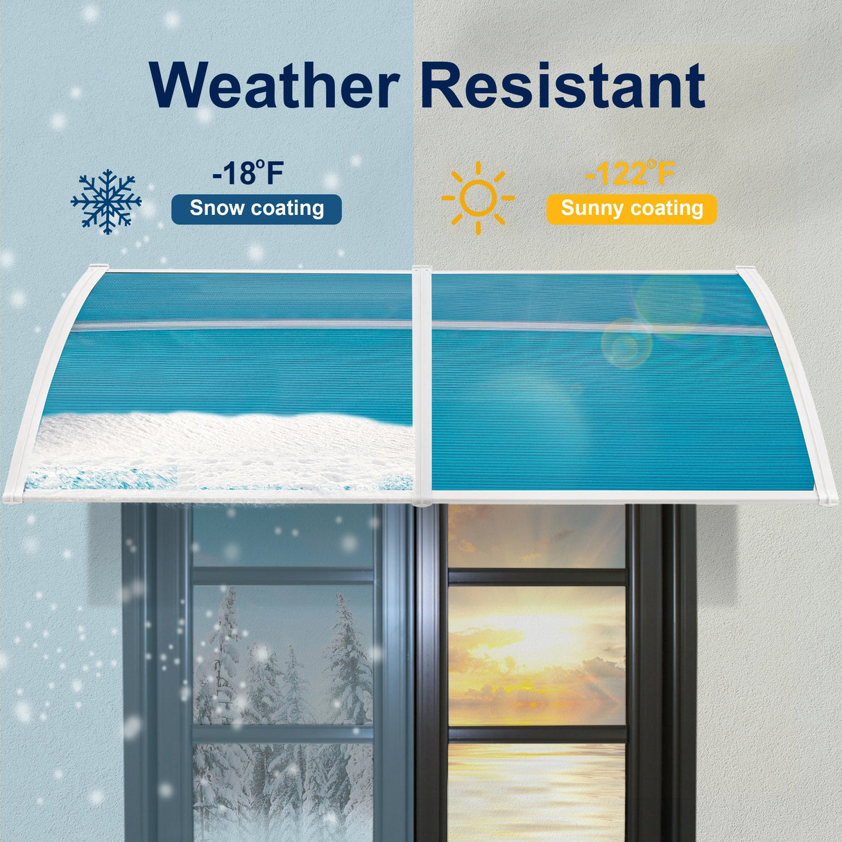 Waterproof Front Door Canopy