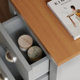 Pair of 2 Drawer Bedside Table - Nightstand With Drawers