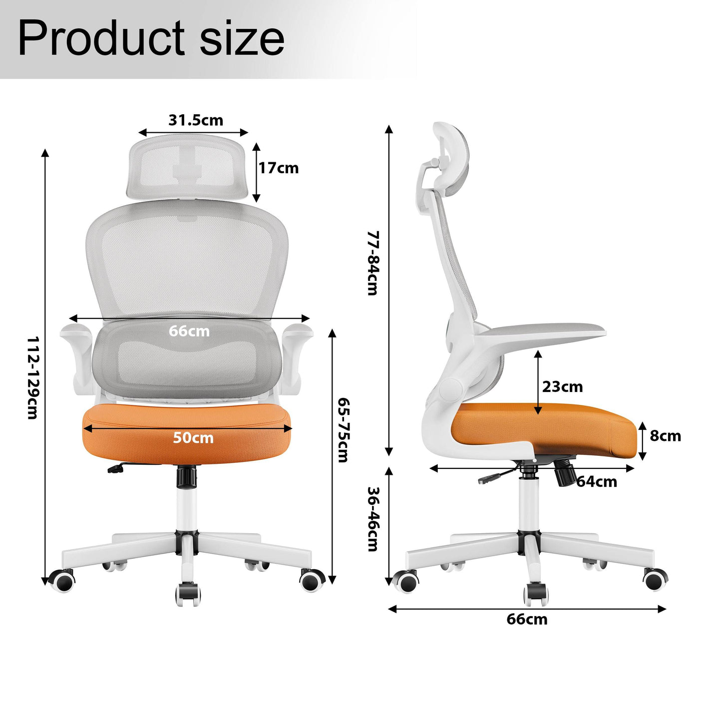 Blisswood Office Chair With Headrest