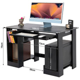 Blisswood Computer Desk With Keyboard Tray