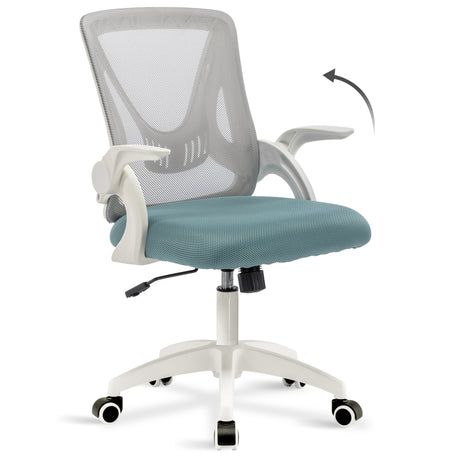 Compact small chair for desk, ideal for limited spaces, offering comfort and functionality.