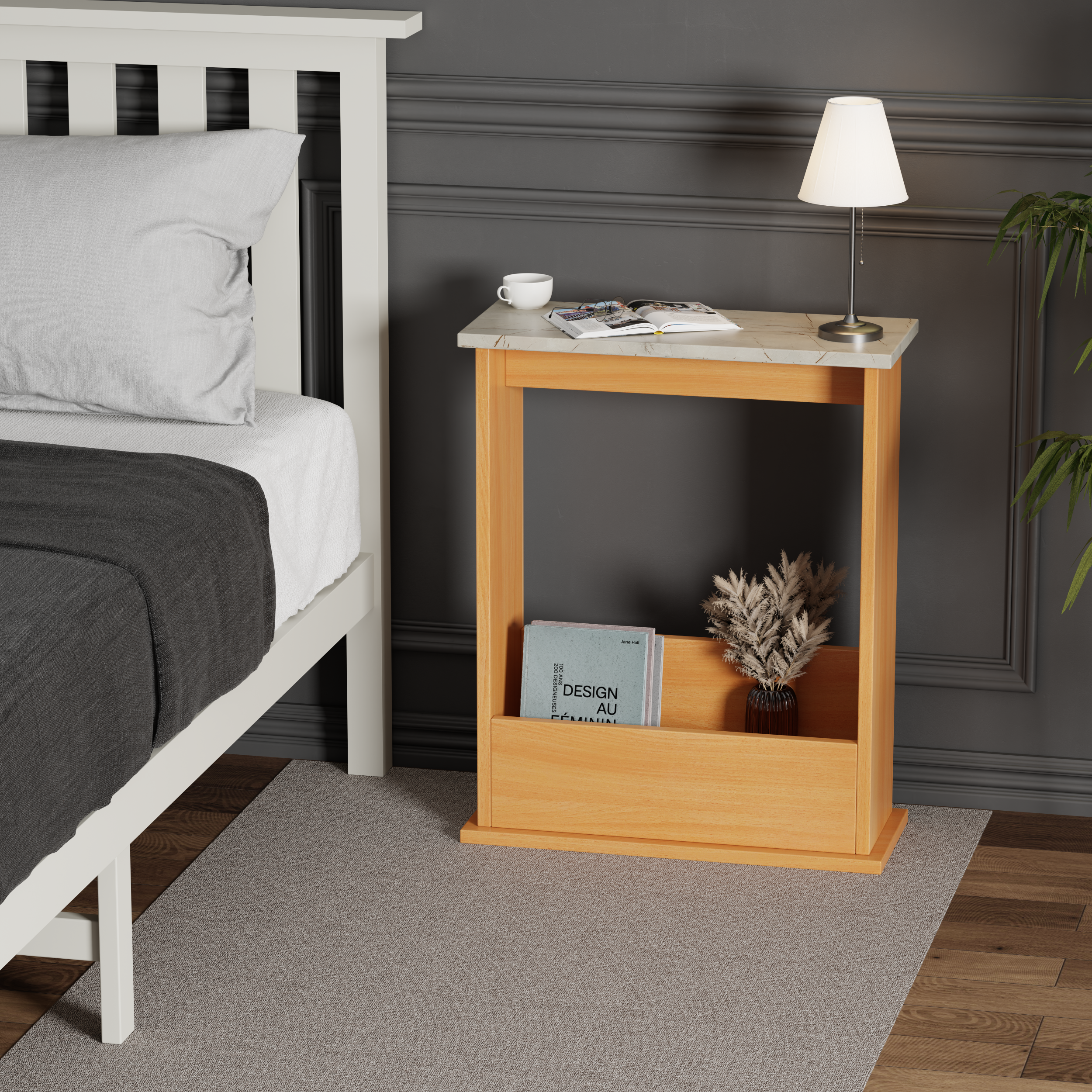 Small side table for living room – compact and stylish, perfect for modern home décor and storage.