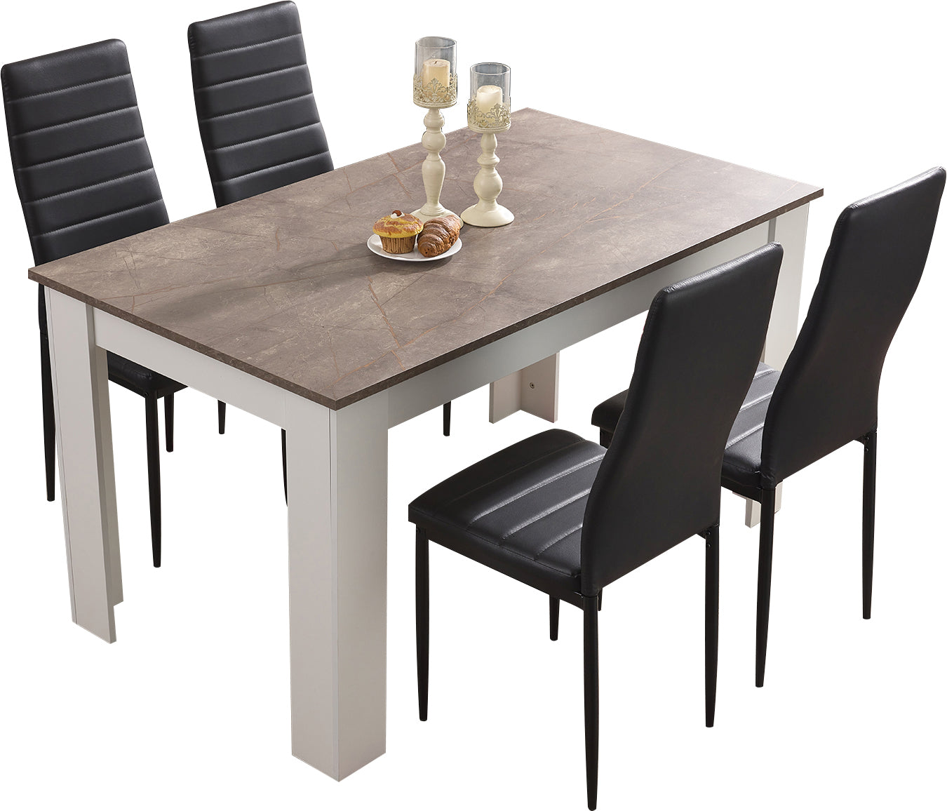 dining table and 4 chairs