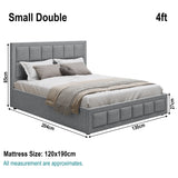 Blisswood Ottoman Bed Frame with Storage & Headboard