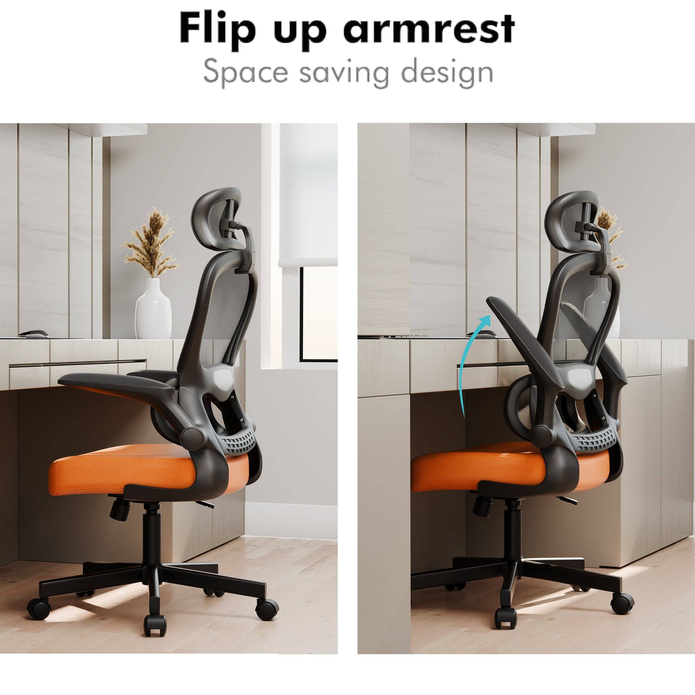 Blisswood Office Chair With Headrest