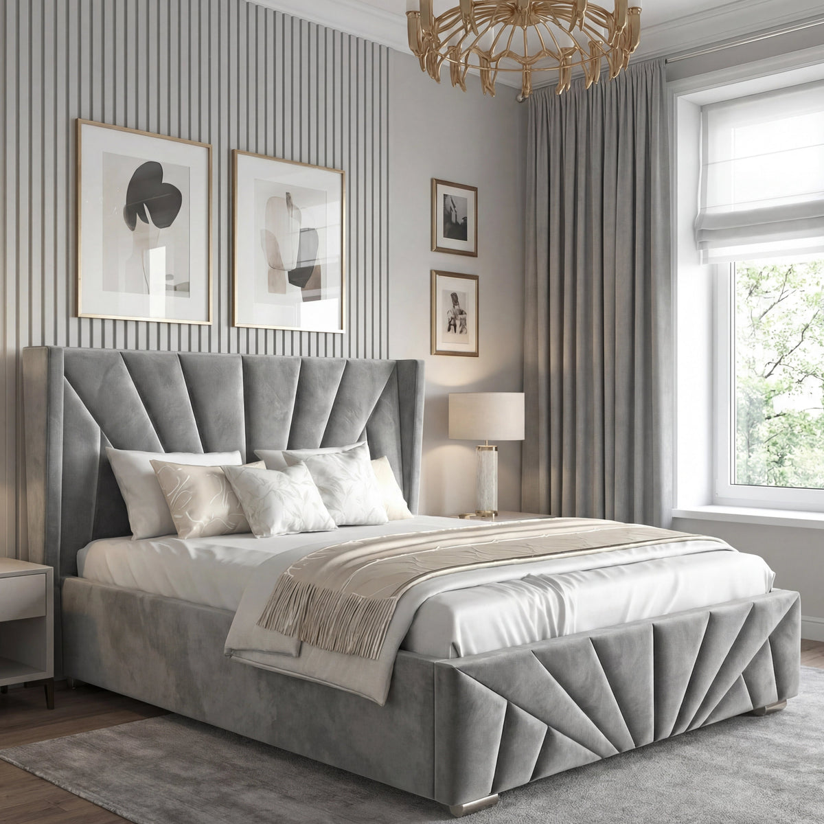 Velvet Ottoman Storage Bed Sunrise Ottoman Bed Frame Velvet King Dark Grey