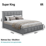 Blisswood Super King Size Ottoman Bed Frame With Storage