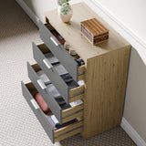 Skova 4 Drawer Chest of Drawers - Deep Chester Drawers