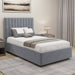 velvet bed frame ottoman, combining luxury and storage for a stylish bedroom upgrade.
