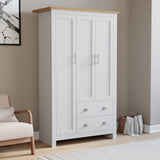 Shaker 4 Piece Bedroom Set - Wardrobe and Chest of Drawers