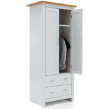 Classic wardrobe with spacious storage, perfect for organizing clothes and accessories.