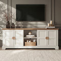 Bellford Large White Painted TV Unit with Storage, 170cm