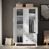 Shaker 4 Piece Bedroom Set - Wardrobe and Chest of Drawers