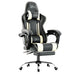 Xstriker pc chair in black and white color featuring ergonomic design, padded armrests, and lumbar support for home or office use. Ideal for gamers and professionals seeking comfort and style in a PC desk chair.