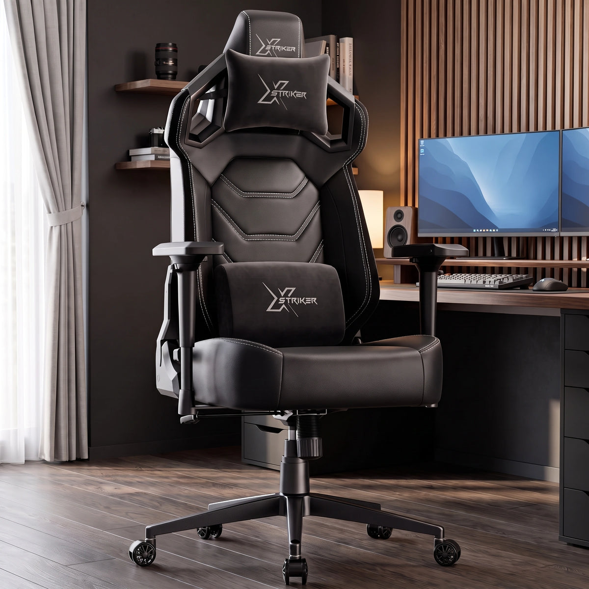 High Back Ergonomic Gaming Chair Lumbar Support
