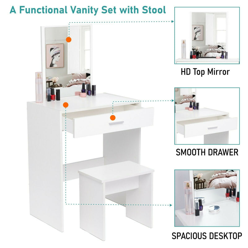 
vanity table