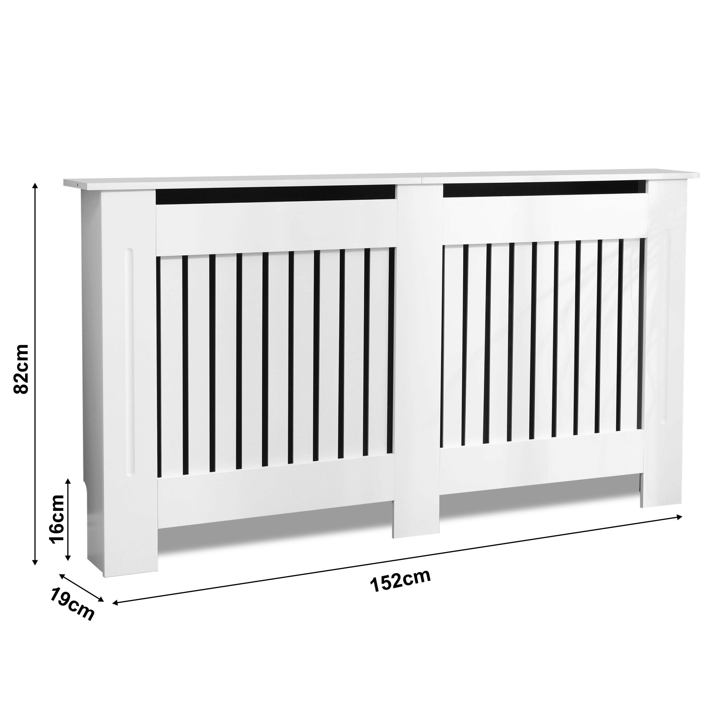 white radiator covers