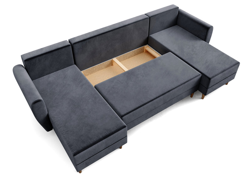 grey sofa bed