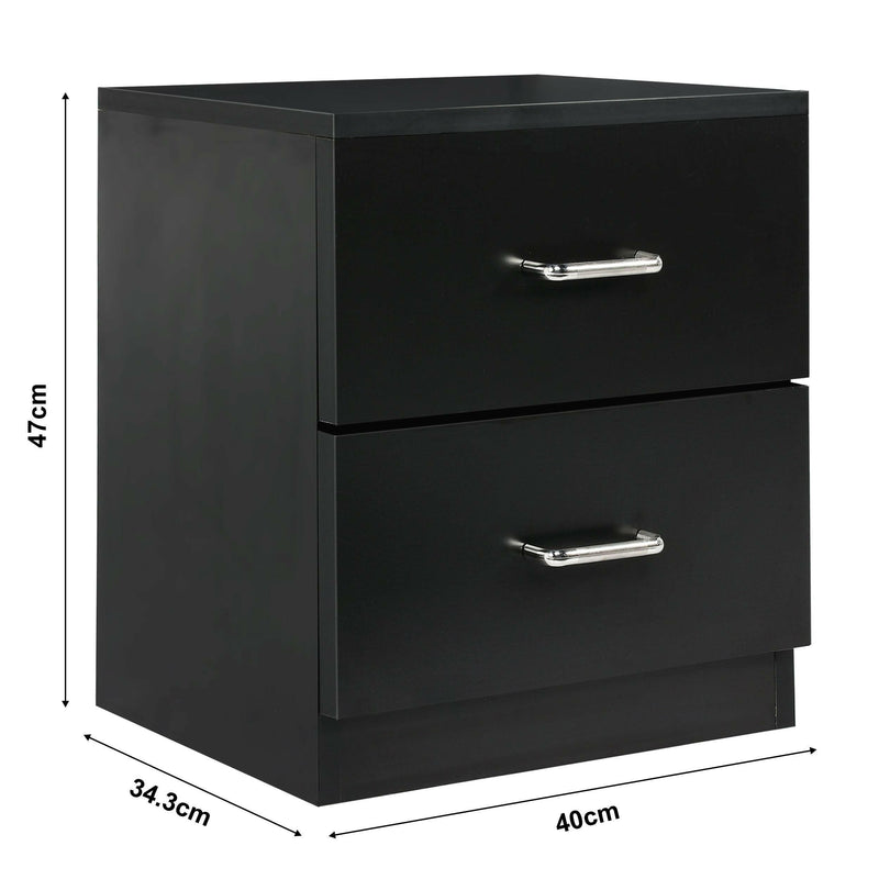 Two-drawer nightstand